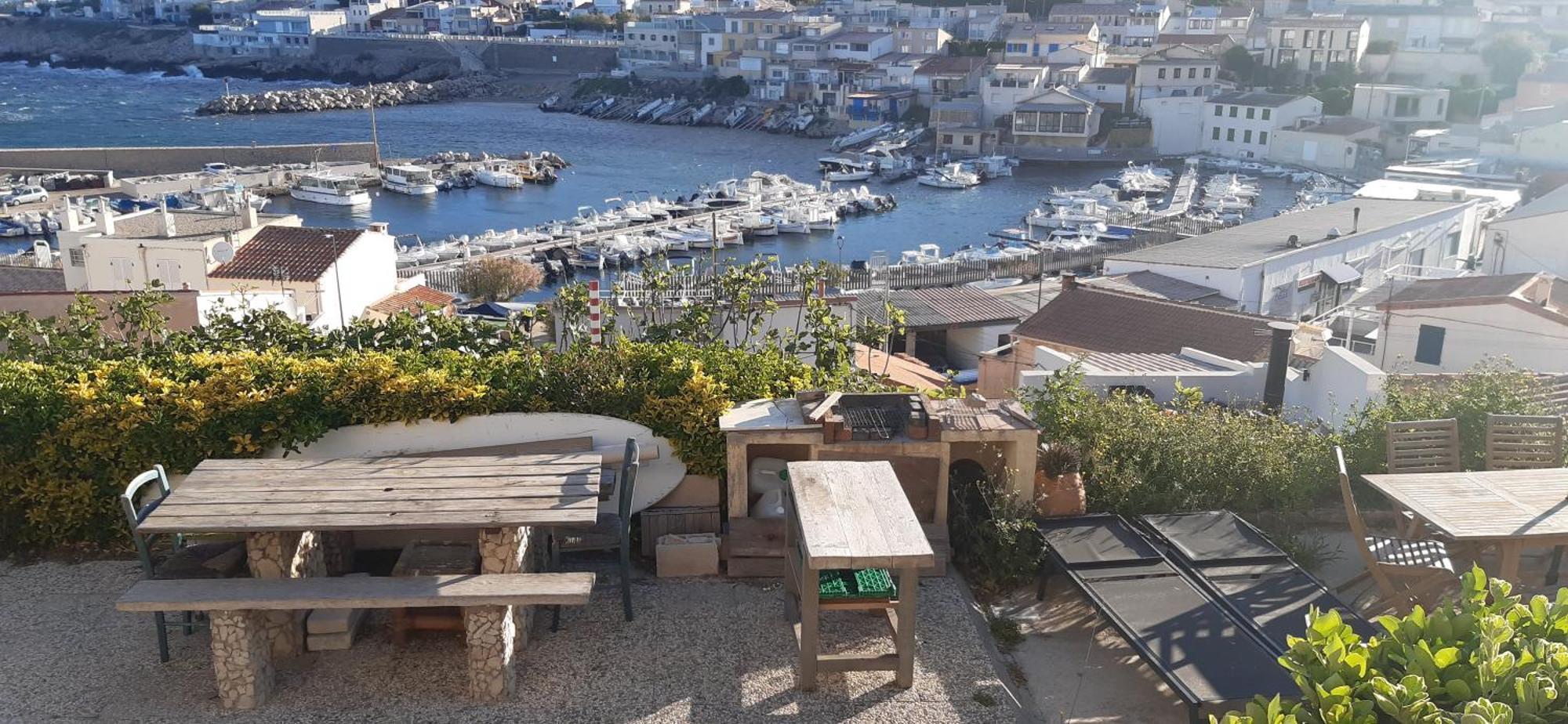 Cabanon Vue Mer Et Calanques Les Goudes Марсель Екстер'єр фото